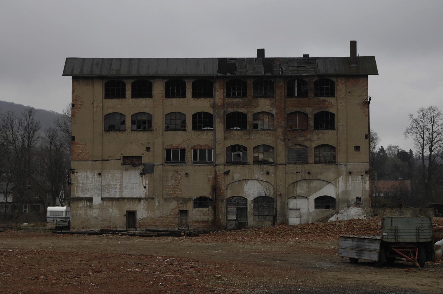 Leinetal, Fabrikruine