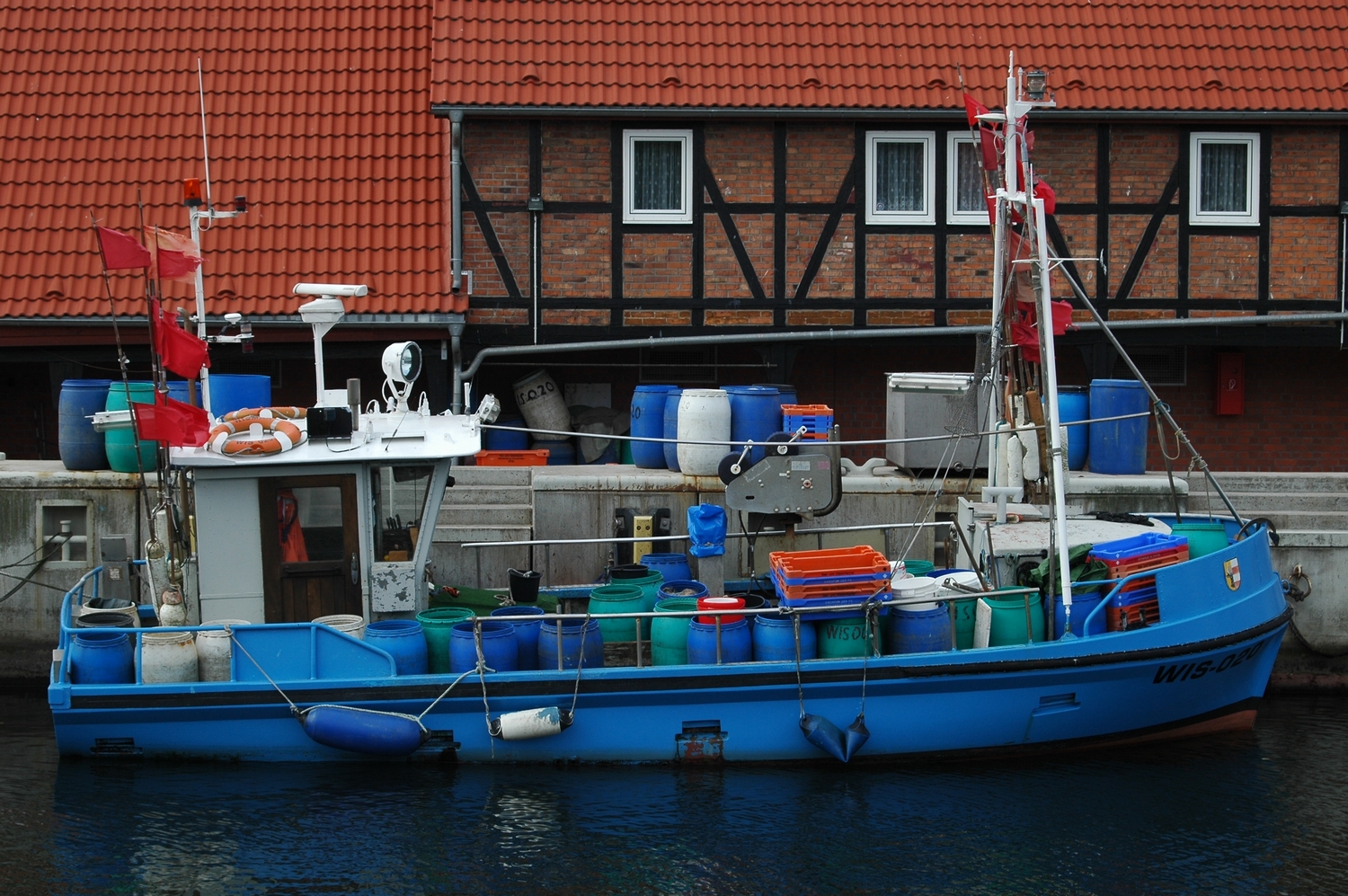 Wismar, im Hafen