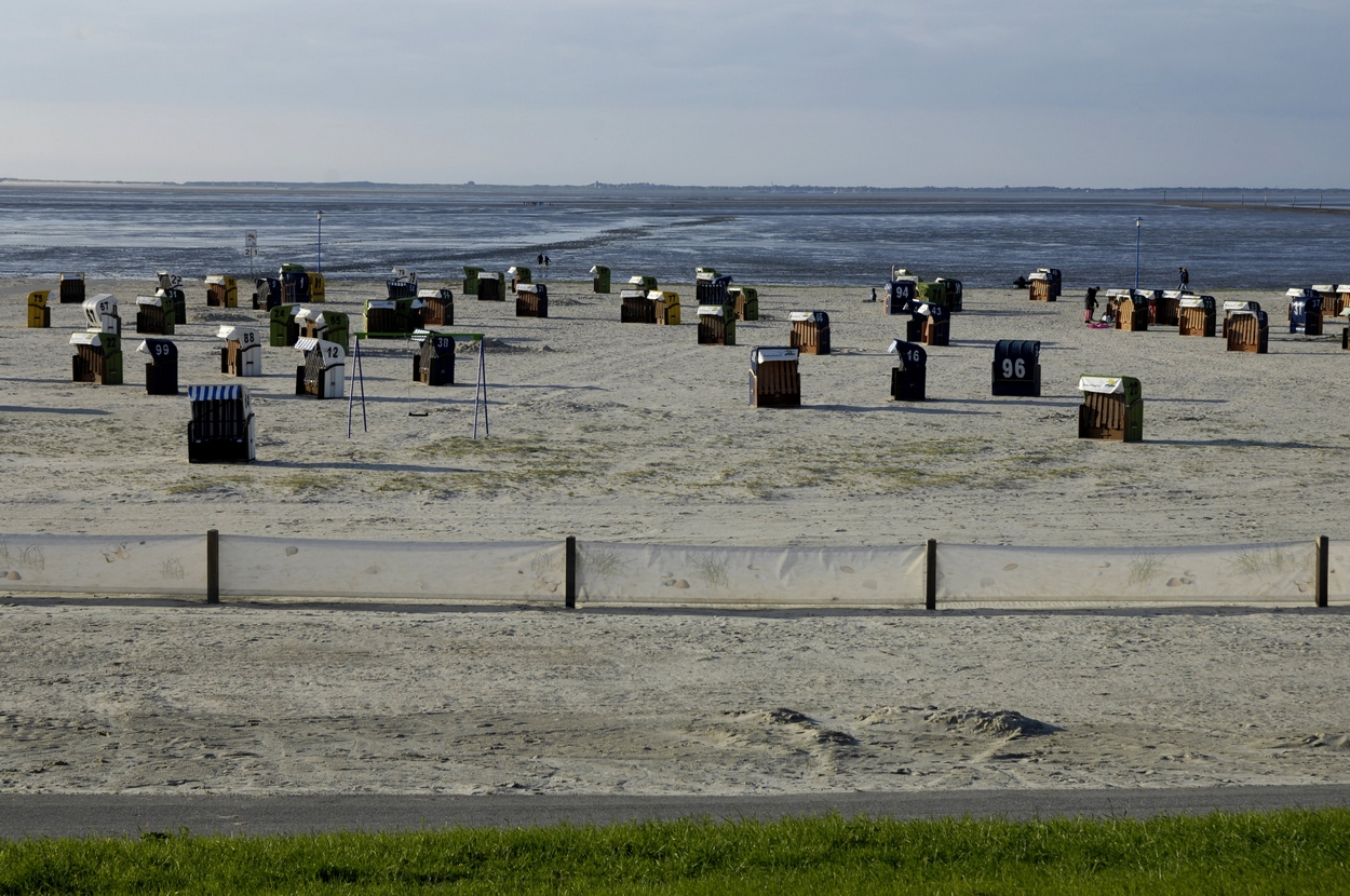 Bensersiel, Strand