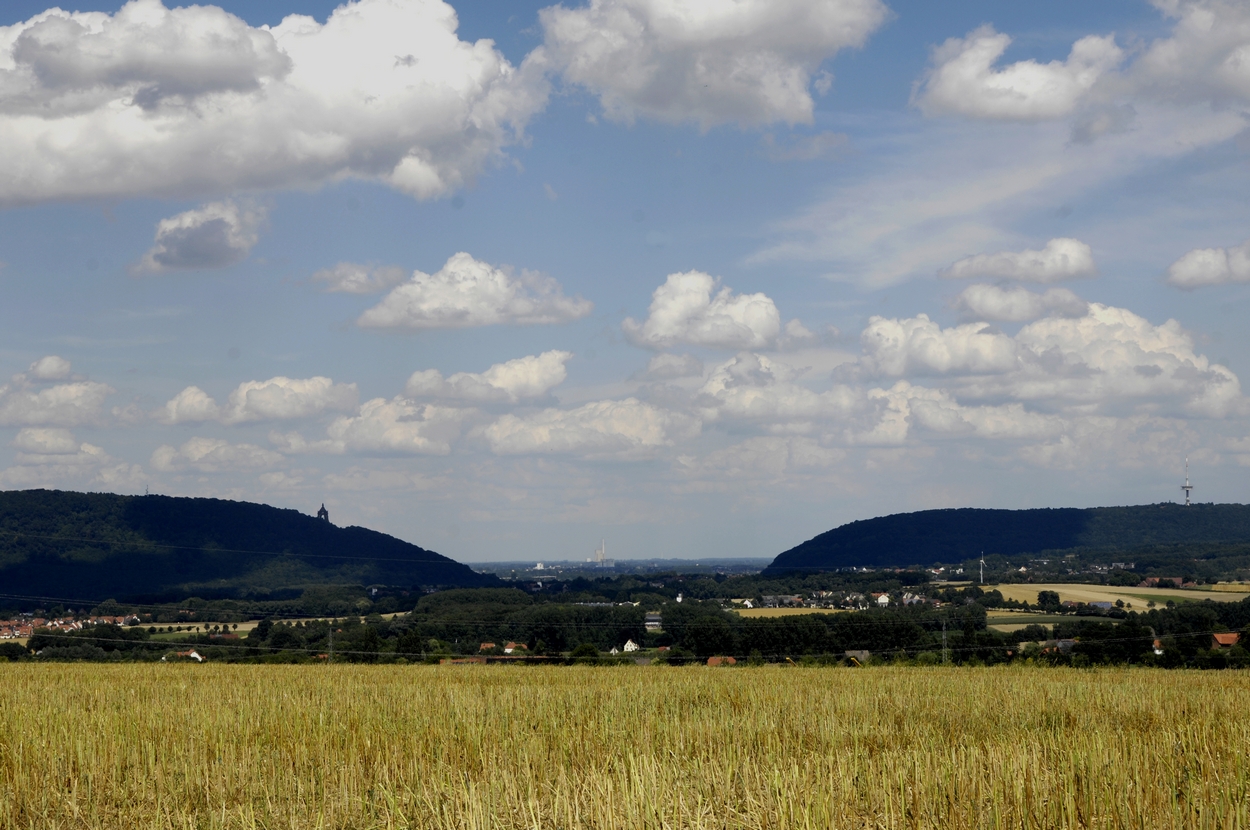 Uffeln, Blick zur Porta