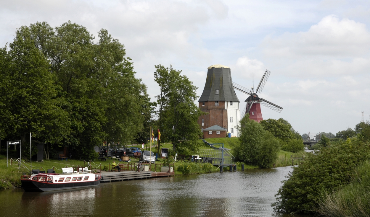 Greetsiel, zwei Mhlen