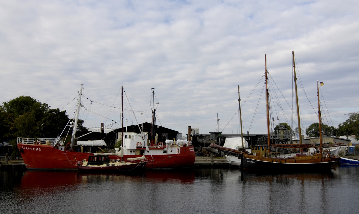 Greifswald, Eldena, Museumhafen