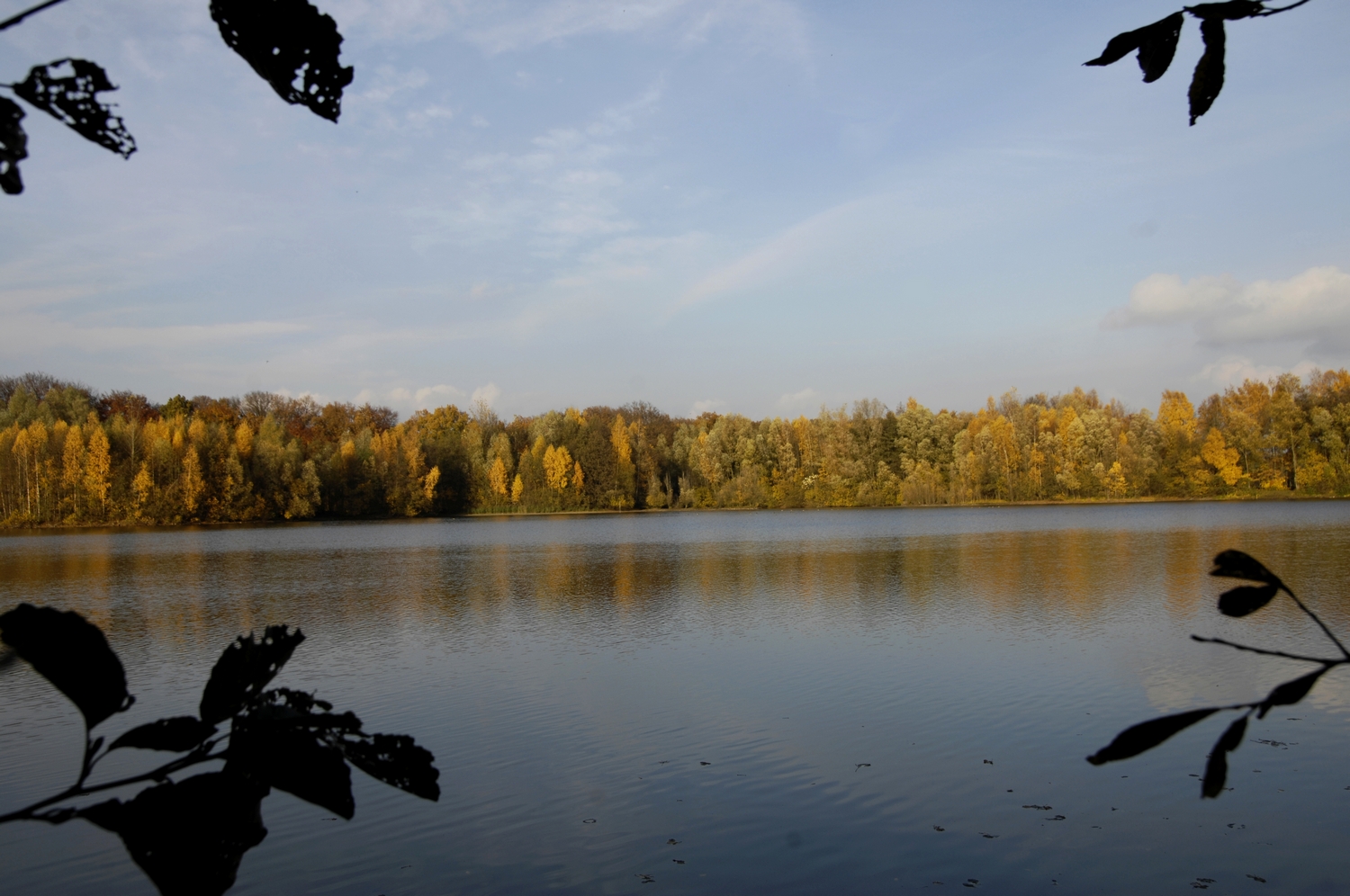 Greffener Mark, Herbst am See