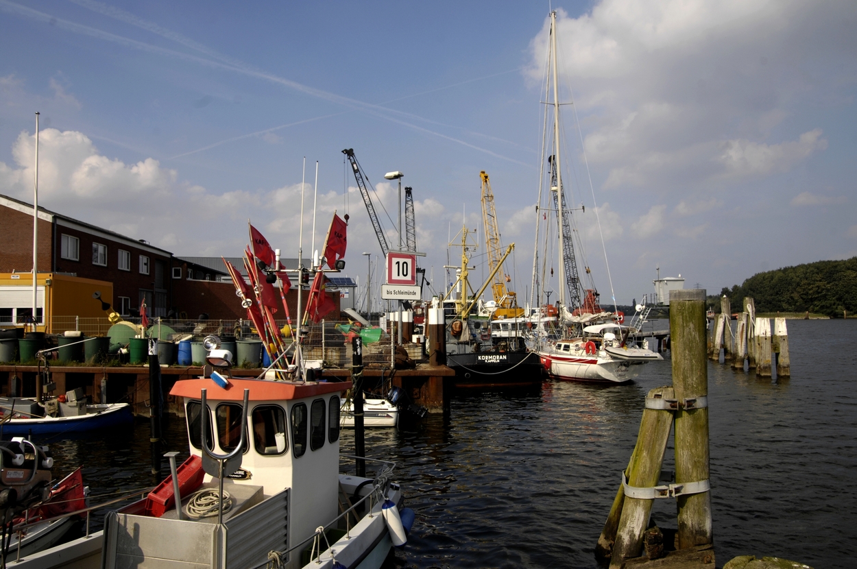 Maasholm, Hafen