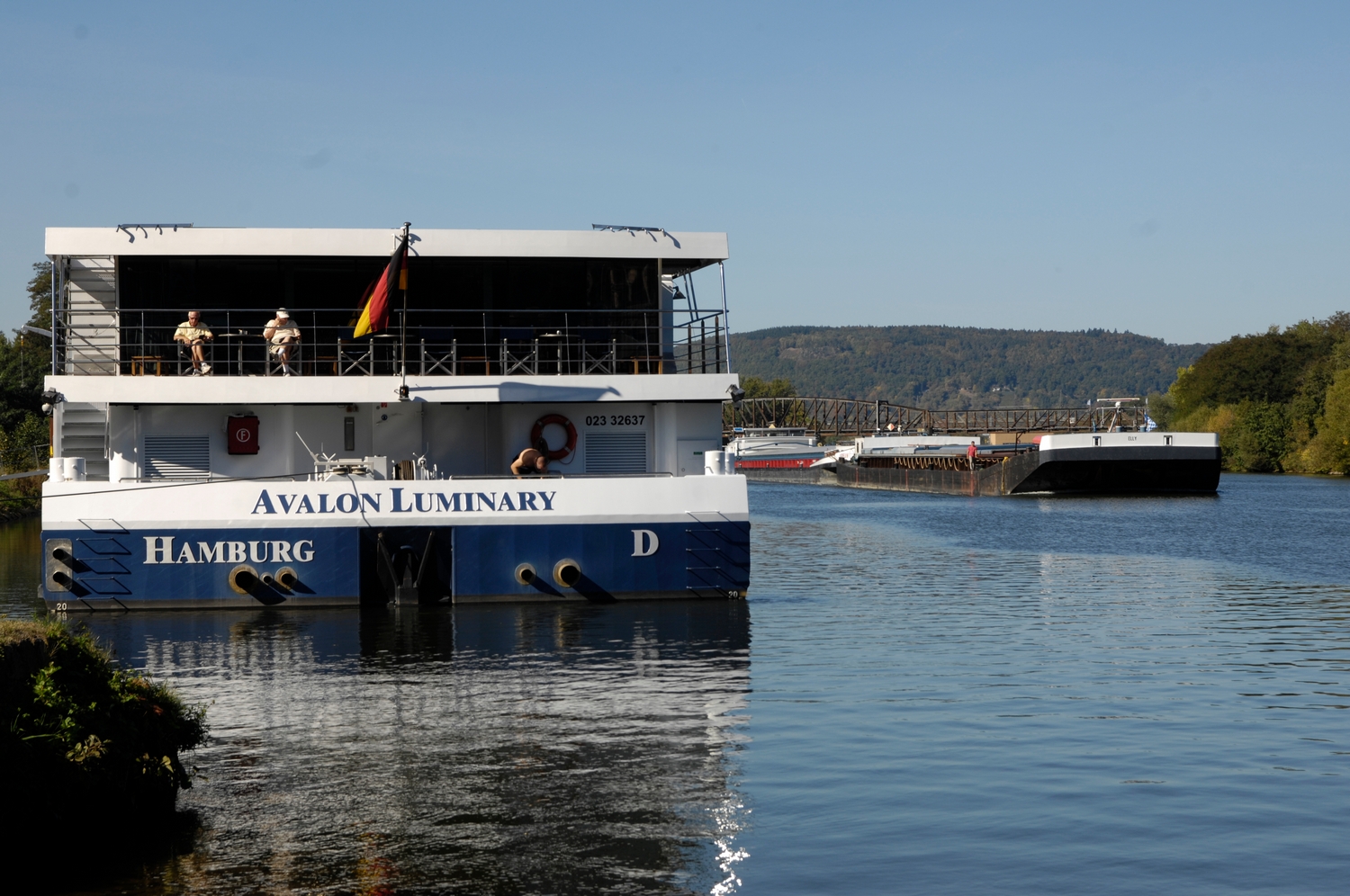 Miltenberg, Kreuzfahrtschiff