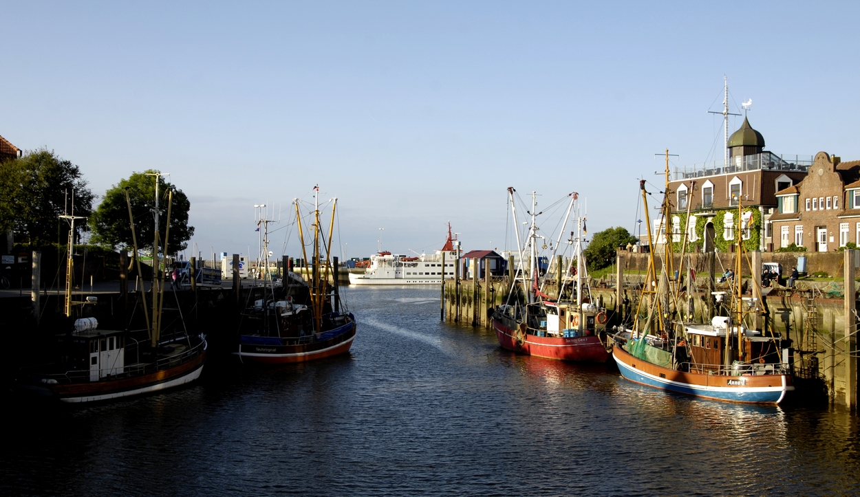 Neuharlingersiel, Hafenbecken