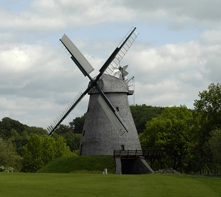 Exter Windmhle am Golfplatz