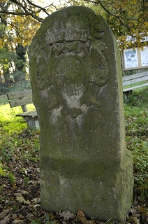 Grenzstein a d Hessel in Milte
