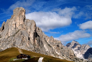 Giau Pass Sella gruppe