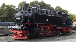 Putbus Rgen Lok iim Bahnhof