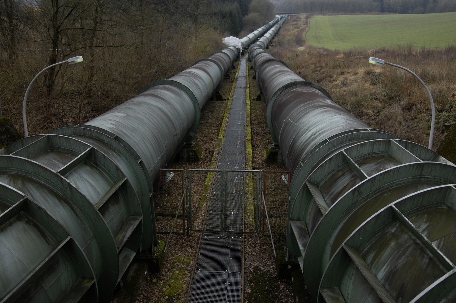 Leinetal, Speicherbecken, Zuleitung