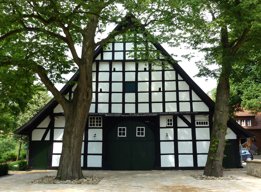 Hagen Teuto Fachwerkhof am Friedhof